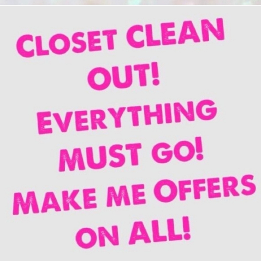 Everything MUST GO!